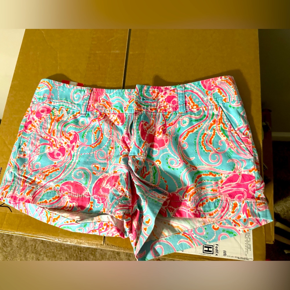 Lilly Pulitzer size 2 Walsh short jellies be jammin’